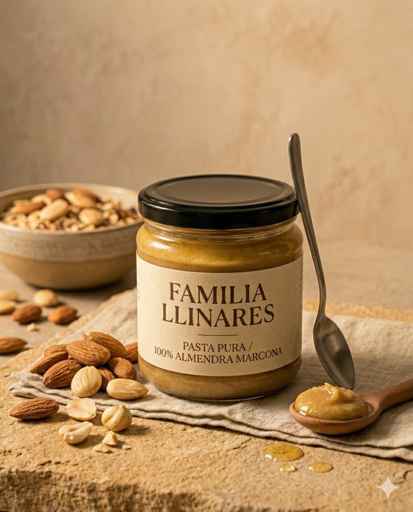 Pasta Pura de Almendra Marcona - Familia Llinares