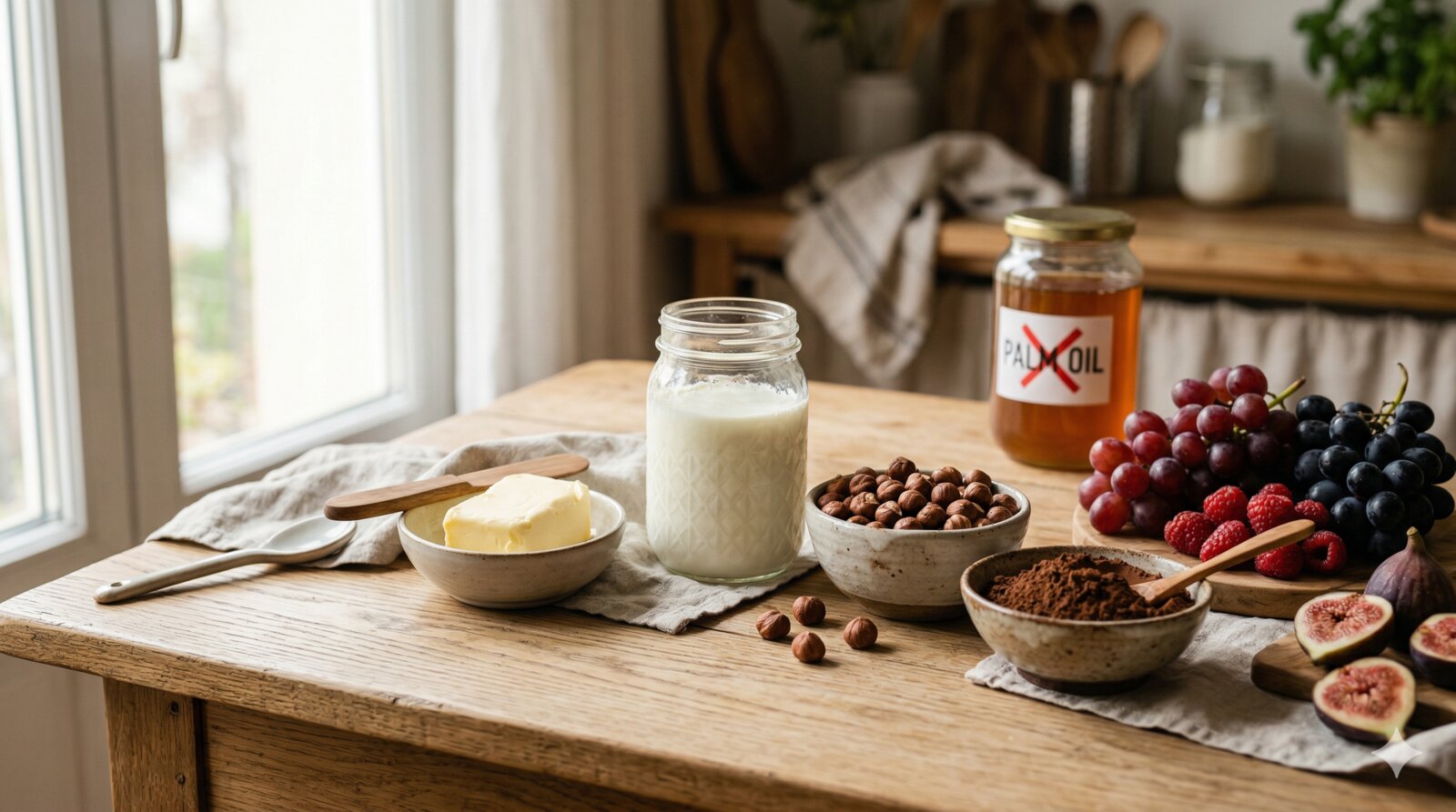 Ingredientes naturales de calidad para helado artesano